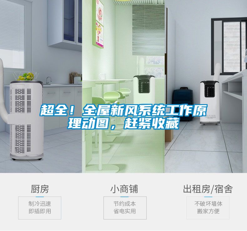 超全！全屋新風系統工作原理動圖，趕緊收藏