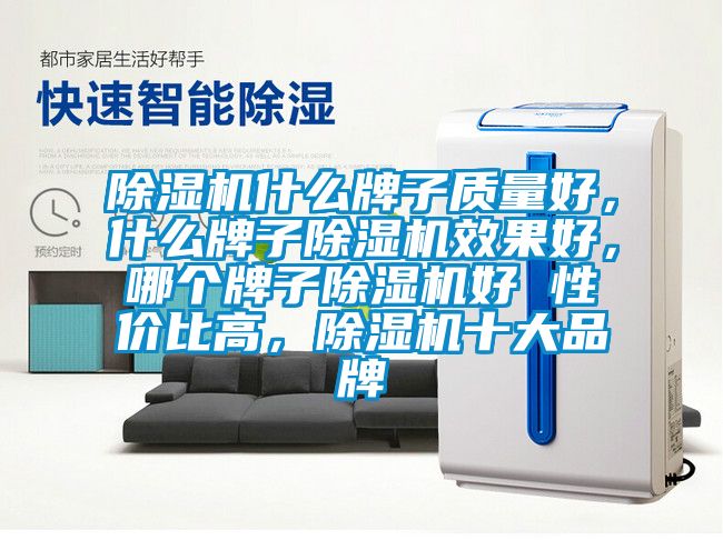 除濕機什么牌子質量好，什么牌子除濕機效果好，哪個牌子除濕機好 性價比高，除濕機十大品牌