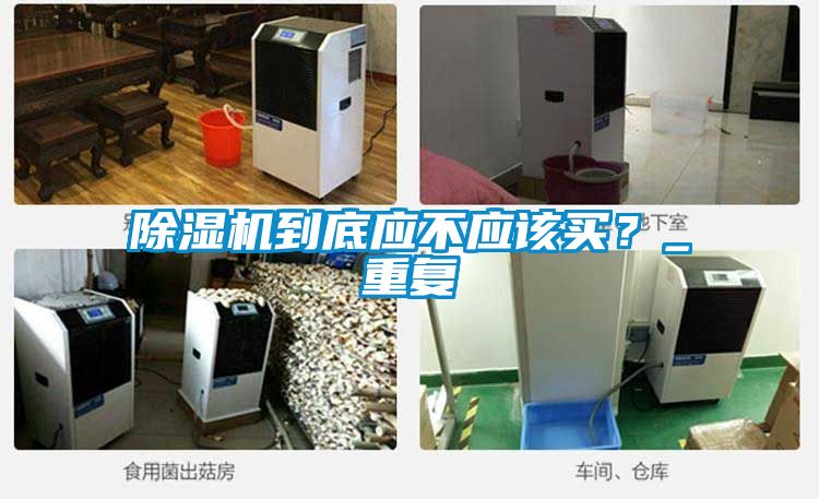 除濕機到底應不應該買？_重復