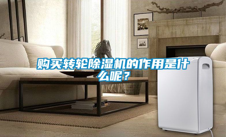 購(gòu)買(mǎi)轉(zhuǎn)輪除濕機(jī)的作用是什么呢？