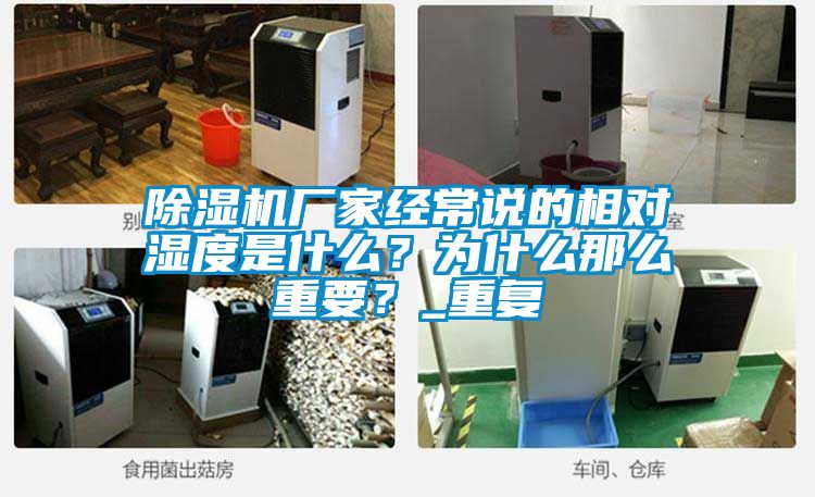 除濕機廠家經常說的相對濕度是什么？為什么那么重要？_重復