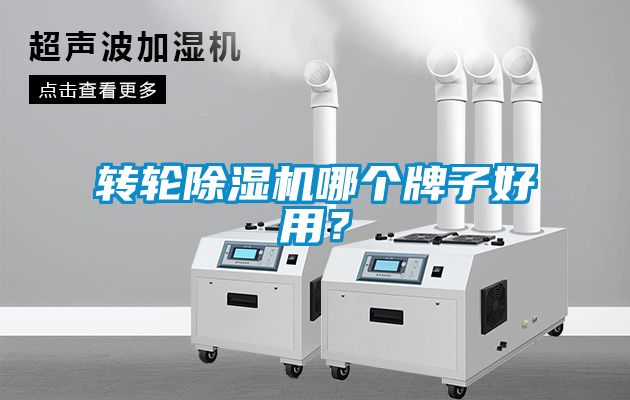 轉輪除濕機哪個牌子好用？