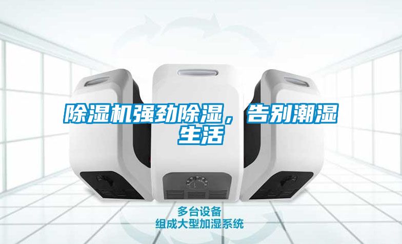 除濕機強勁除濕，告別潮濕生活