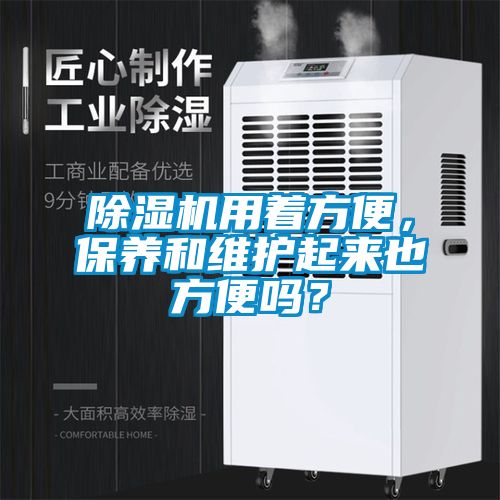除濕機(jī)用著方便，保養(yǎng)和維護(hù)起來(lái)也方便嗎？