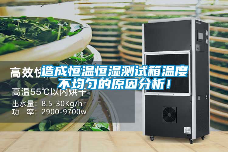 造成恒溫恒濕測試箱溫度不均勻的原因分析！