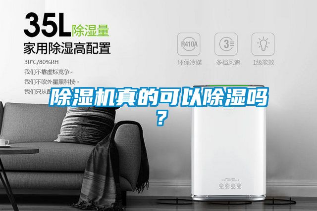 除濕機真的可以除濕嗎？