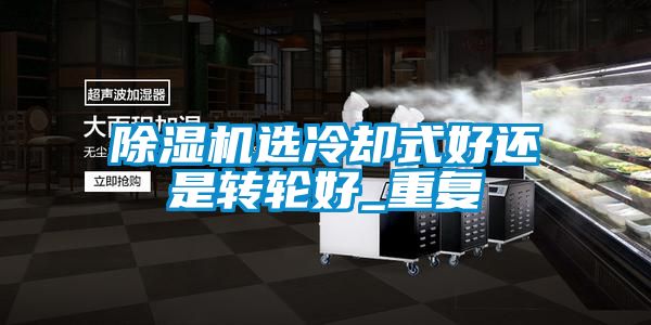 除濕機選冷卻式好還是轉(zhuǎn)輪好_重復