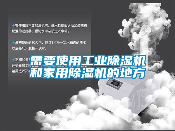 需要使用工業(yè)除濕機(jī)和家用除濕機(jī)的地方