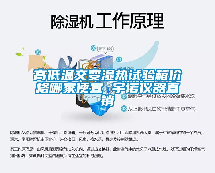 高低溫交變濕熱試驗(yàn)箱價(jià)格哪家便宜 宇諾儀器直銷(xiāo)
