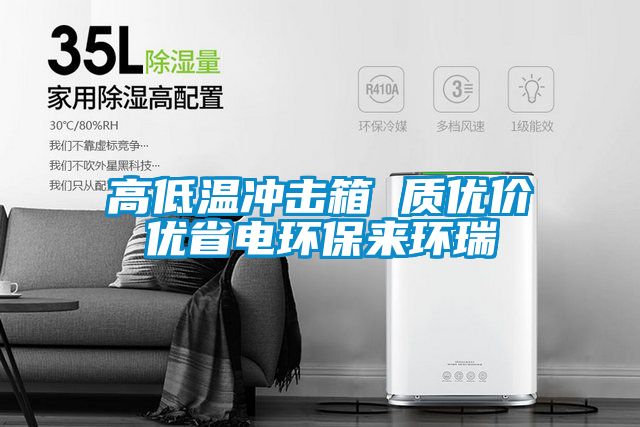 高低溫沖擊箱 質優價優省電環保來環瑞