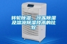 除濕機(jī)保證藥品不受潮。